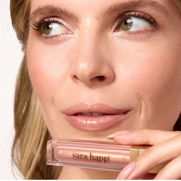 Sara Happ the rose gold slip one luxe gloss - NIB - Picture 2 of 5